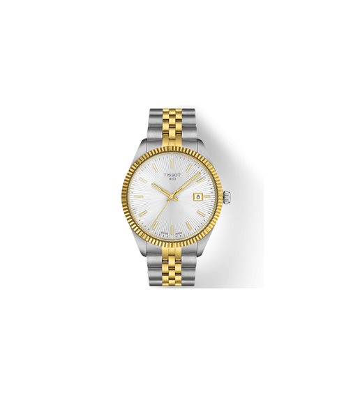 Orologio Tissot Donna Ballade Auto in Acciaio placcato oro giallo T1562082203301 - T1562082203301